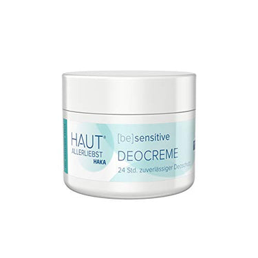 HAKA Deodorant Cream 30g | Deodorant without aluminum and alcohol | 24h reliable deodorant protection without perfume | With coconut oil, shea butter, avocado oil, olive oil on sale
